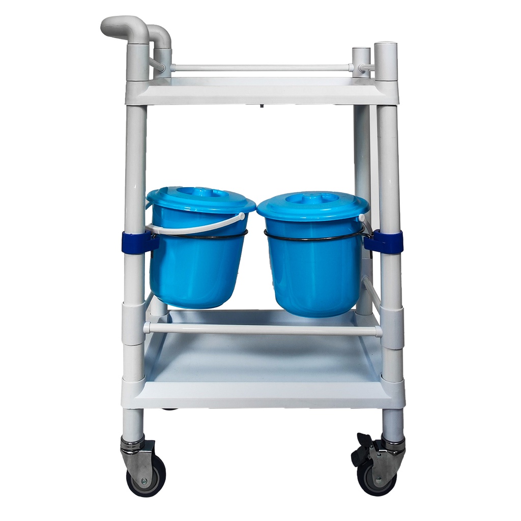 CARRO UTILITARIO PARA HOSPITAL 2 NIVELES