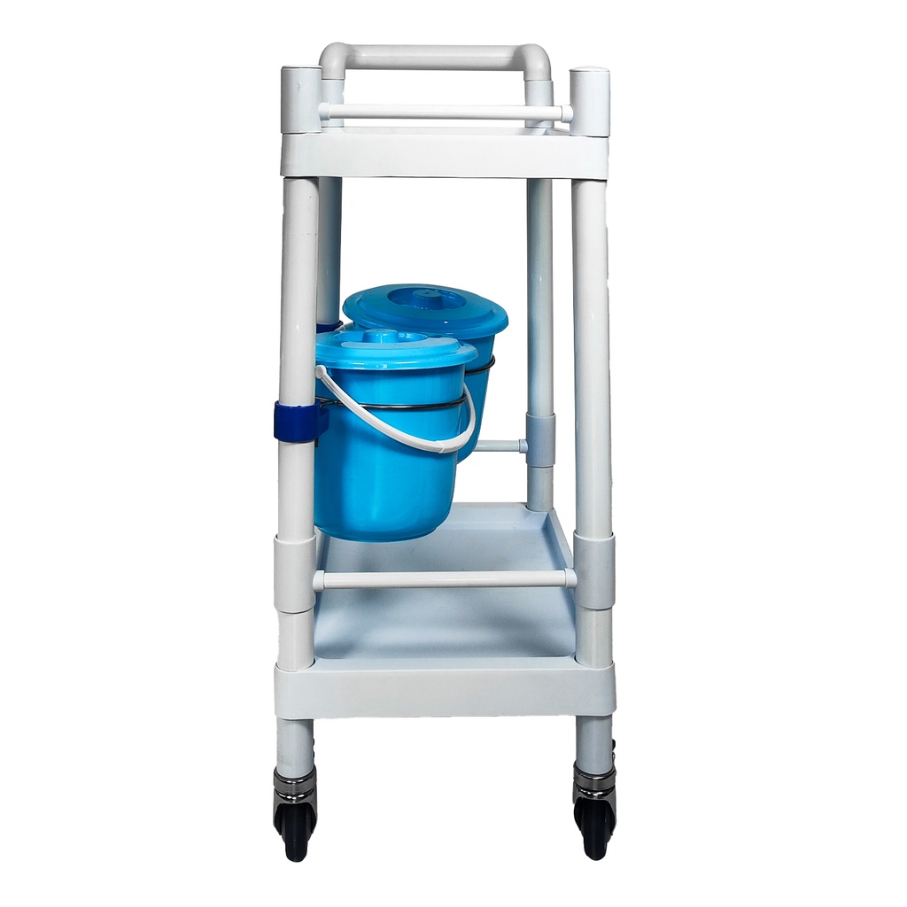 CARRO UTILITARIO PARA HOSPITAL 2 NIVELES