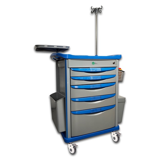 [TYM1253] CARRO ROJO DE EMERGENCIAS HOSPITALARIAS