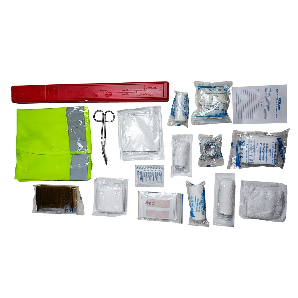 KIT DE EMERGENCIA PRIMEROS AUXILIOS