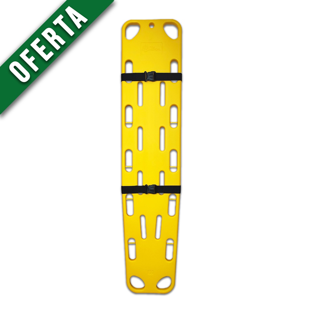 CAMILLA RÍGIDA DE PLÁSTICO