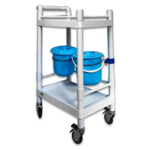 [TYM1252] CARRO UTILITARIO PARA HOSPITAL 2 NIVELES